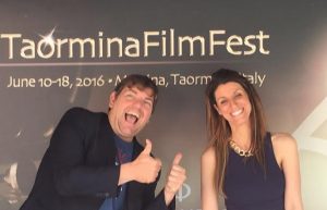 ambrogio crespi giorgia benusiglio taormina film festival